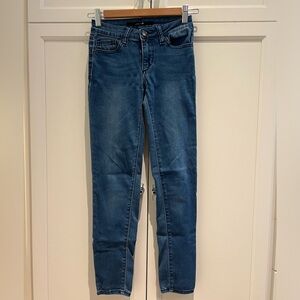 Joe’s Jeans kids size 12, feels like jeggings, original blue denim.